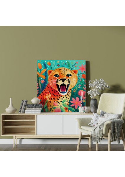 Kolaylıkla Cheetah Duvar Sanatı - Cheetah Neşe ve Oyunluluk - Duvar Dekorasyonu fiyatları