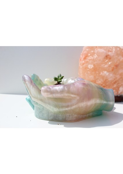 El Yapımı Epoksi Reçine Şık Tasarım Saksı/dekoratif Objeler (Çiçeksiz) - Kadın Emeği fiyatları