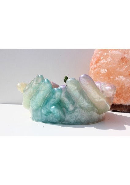 El Yapımı Epoksi Reçine Şık Tasarım Saksı/dekoratif Objeler (Çiçeksiz) - Kadın Emeği modelleri