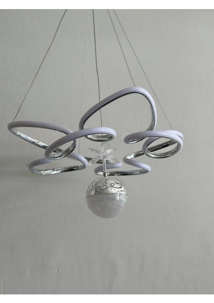 Kral Tacı Tek Toplu LED Avize