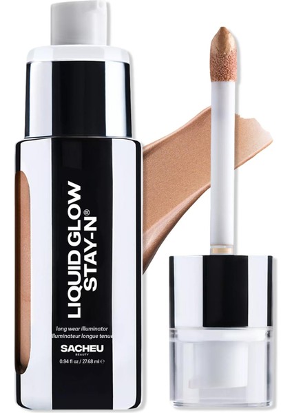 Liquid Glow Stay-N Uzun Süre Kalıcı Likit Aydınlatıcı 03 Sun Beam 27.68ML
