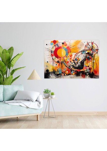 Sirk Koleksiyonu Duvar Sanatı - Sirk Kanvas Tablo Sanatı Soyut Benzersiz fiyatları