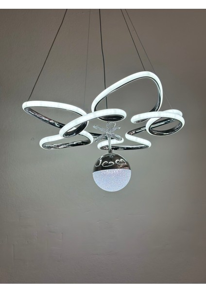 Kral Tacı Tek Toplu LED Avize modelleri