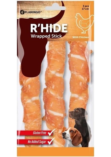 Tavuklu Köpek Ödül Çubuğu 17 Cm 155 Gr