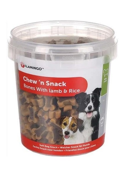 2010040 Chew′n Snack Bones Kuzu & Pirinç 500 Gr