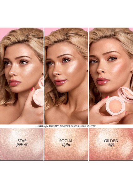 Highlight Society Işıltılı Pudra Aydınlatıcı Gilded Age 2.8gr fırsatları