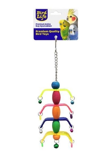 Kuş Oyuncağı Akrilik Çubuklu Sarkaç