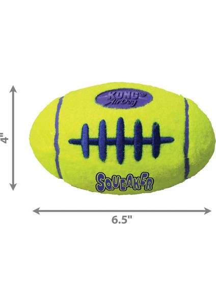 AirDog Amerikan Futbol Topu Şeklinde Köpek Oyuncağı L