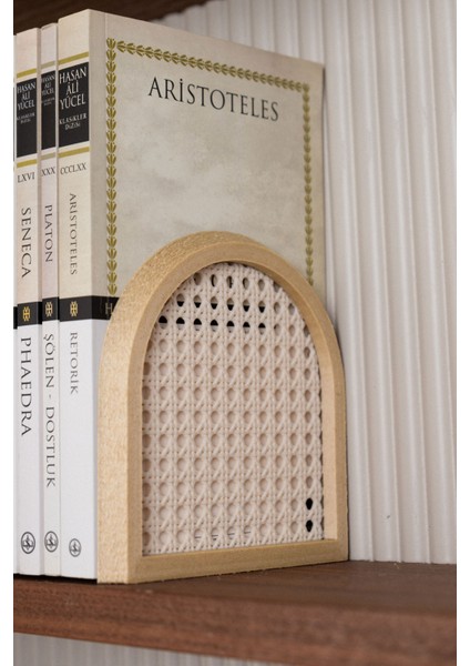 Hazeran | Kitap Tutucu | Kitaplık Dekorasyon | 2'li Set | 13X13X7 cm fiyatları