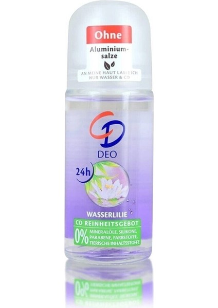 Wasserlilie Deo Roll-On 50 ml Menşei Almanya