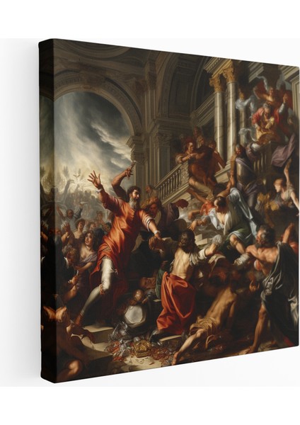 Kavga Bölümleri Kanvas Tablo