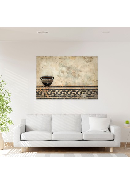 Klasik Duvar Sanatı - Yunan Seramik Motifleri - Klasik Kanvas Duvar Sanatı Duvar Dekorasyonu Ev Dekorasyonu fiyatları