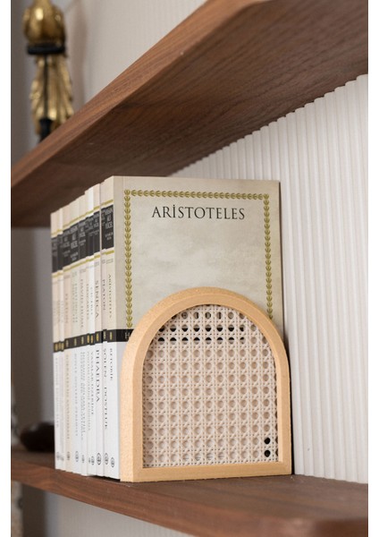 Hazeran | Kitap Tutucu | Kitaplık Dekorasyon | Tekli | 12,5X13X7 cm fiyatları
