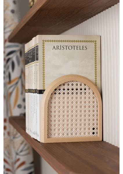 Hazeran | Kitap Tutucu | Kitaplık Dekorasyon | Tekli | 12,5X13X7 cm fırsatları