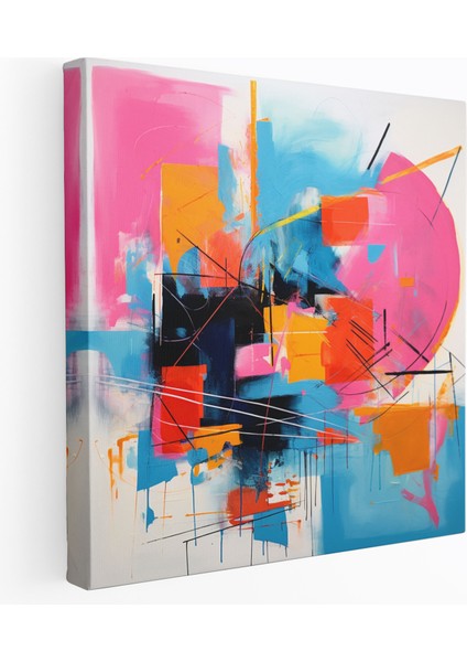 Harika Kanvas Tablo - Modern Soyut Resim - Harika Kanvas Modern Soyut Resim Kanvas Duvar Sanatı