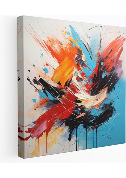 Harika Soyut Kanvas Tablo - Dinamik ve Harika