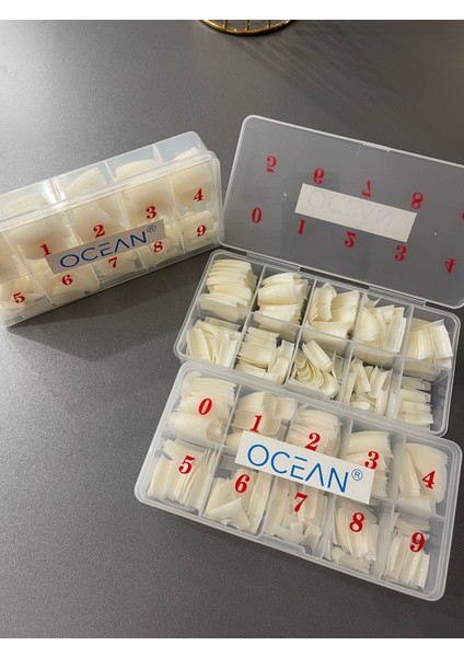 500 Lü Yarım Ay Kemik Renk Tips - Özel Kutulu fiyatları