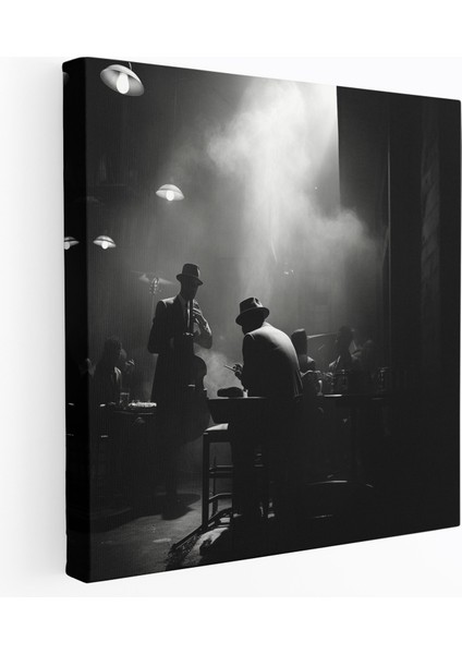 Godfather Kanvas Tablo - Gerçekçi Caz Kulübü