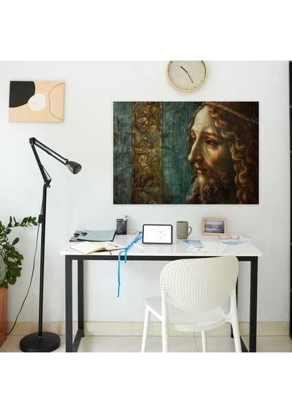 St. John The Baptist Tablo - Leonardo Da Vinci Kanvas Duvar Sanatı Duvar Dekorasyonu fiyatları