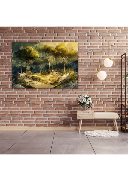 Manzara Duvar Sanatı - Leonardo Da Vinci Tablosu fiyatları