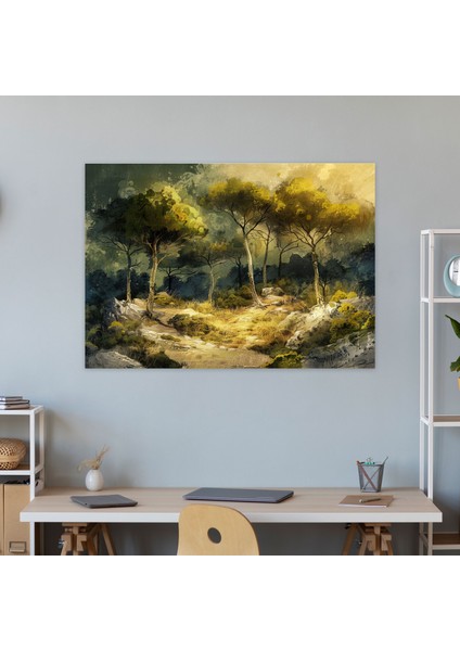 Manzara Duvar Sanatı - Leonardo Da Vinci Tablosu modelleri