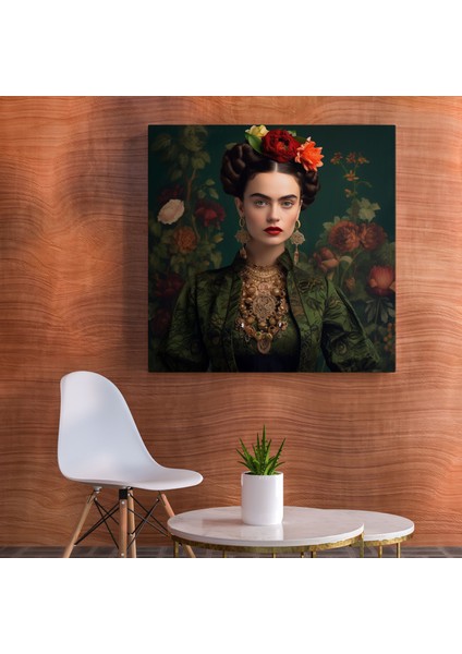 Frida Kahlo Kanvas Tablo - Gerçekçi Portre - Ev Dekorasyonu Frida Kahlo Gerçekçi Portre Canlı Benzerlik fiyatları