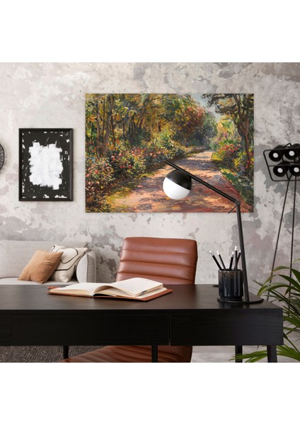 Bahçedeki Yol - Claude Monet Kanvas Tablo - Claude Monet Duvar Sanatı Ev Dekorasyonu fiyatları