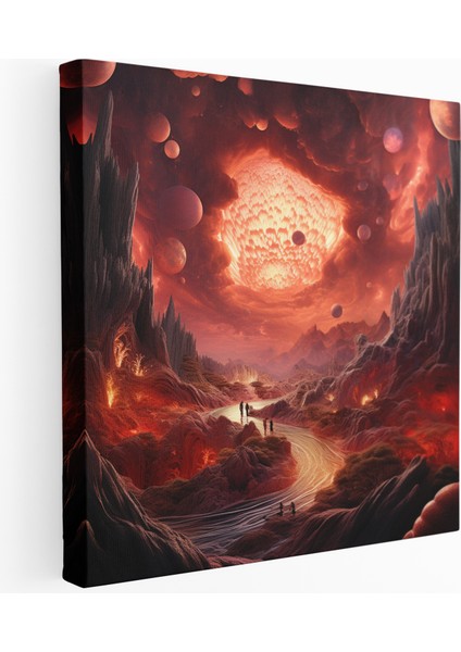 Karşılaşmalar Kanvas Tablo