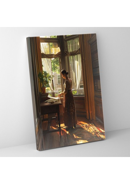 Johannes Vermeer Duvar Sanatı - Kanvas Tablo Duvar Dekorasyonu