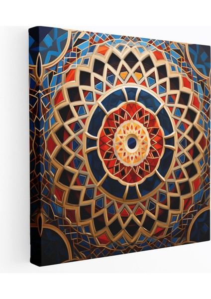 Kutsal Kur'an Duvar Süsü - Modern Islam Sanatı Kanvas Tablo Ev Dekorasyonu