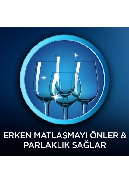 Bulaşık Makinesi Parlatıcı 2x800 ml - Camı Aşınmadan Korur, Parlatır ve Kokusuz Kurutma Özelliği ile