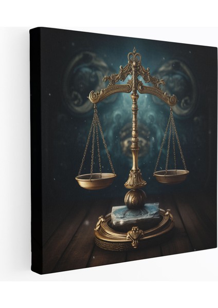 Kanun Dengesi Kanvas Tablo - Ev Dekorasyonu Duvar Sanatı