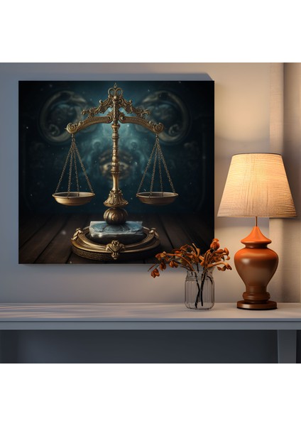 Kanun Dengesi Kanvas Tablo - Ev Dekorasyonu Duvar Sanatı fiyatları