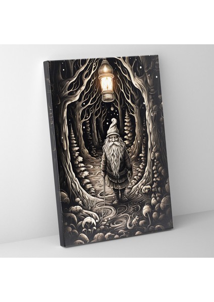 El Yapımı Cüce Duvar Sanatı - Cüce Büyü Ev Dekorasyonu