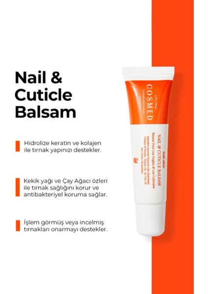 Nail Balsam Tırnak Güçlendirici Bakım Kremi 15 ml fiyatları