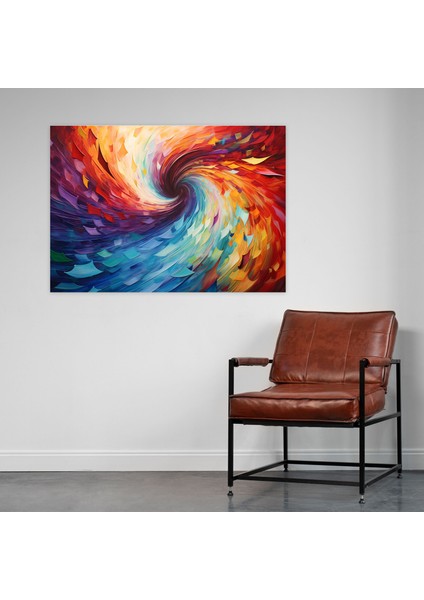 Hipnoz Kanvas Tablo - Hipnoz Dönen Renkler Kanvas Tablo modelleri