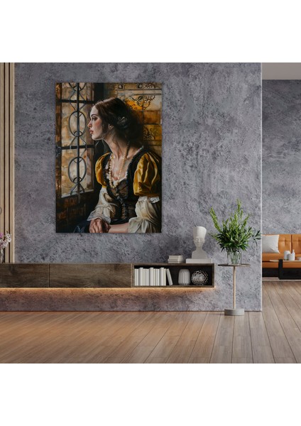 Johannes Vermeer Çerçevesiz Kanvas Tablo - Ev Dekorasyonu Duvar Sanatı fiyatları