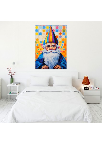 Pop Art Gnome Kanvas Tablo - Gnome Çağdaş Tarz Odak Noktası fiyatları