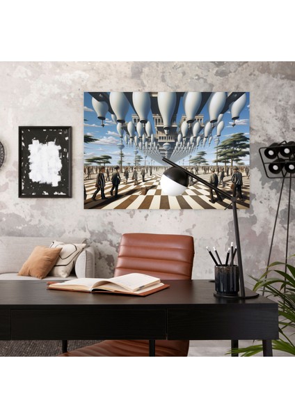 Zihni Büken Illüzyon Kanvas Tablo - Hipnoz Zihni Büken Resim Algı fiyatları