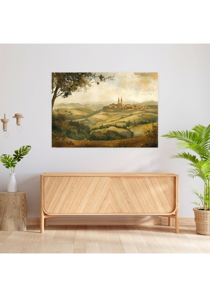 Leonardo Da Vinci'nin Rönesans Manzarası Duvar Sanatı - Ev Dekorasyonu Için Kanvas Tablo fiyatları