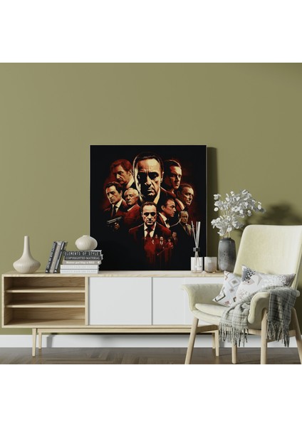 Baba Vintage Film Posteri Kanvas Tablo - Baba Yoğun Kanvas Duvar Sanatı fiyatları