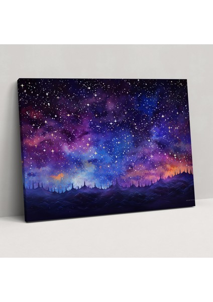 Hipnoz Kanvas Tablo - Hipnoz Kozmik Gösteri Galaksiler