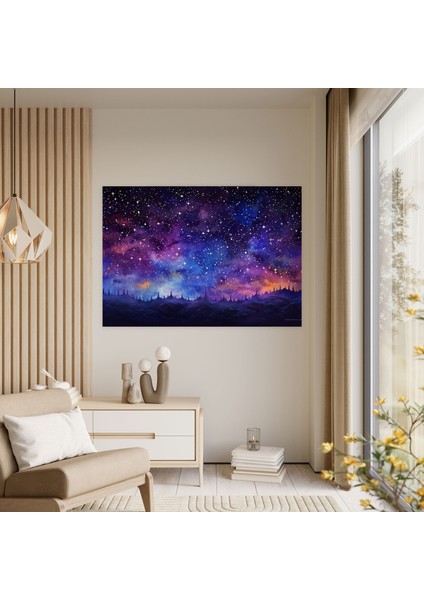 Hipnoz Kanvas Tablo - Hipnoz Kozmik Gösteri Galaksiler fiyatları
