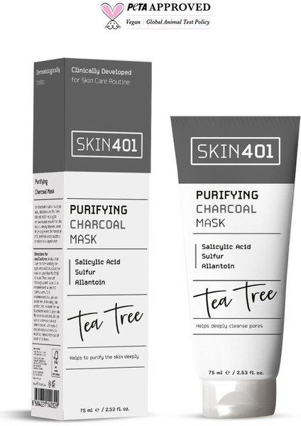 Kömür Özlü Yüz Maskesi 75 ml Salisilik Asitli Arındırıcı Bariyer Onarıcı Tüm Cilt Tipleri modelleri
