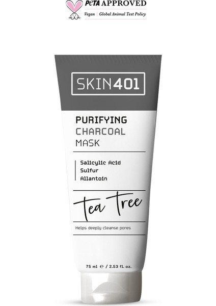 Kömür Özlü Yüz Maskesi 75 ml Salisilik Asitli Arındırıcı Bariyer Onarıcı Tüm Cilt Tipleri fırsatları