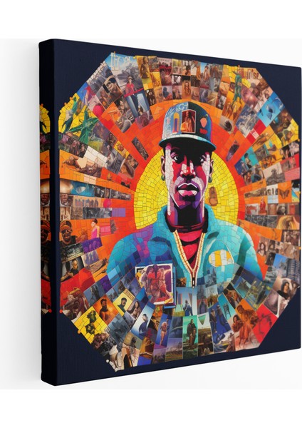 Hip-Hop'in Evrimi Kanvas Tablo Baskısı
