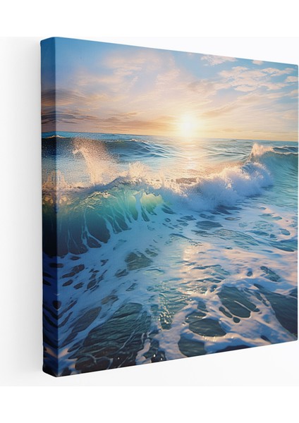 Deniz Manzaralı Cam Tablo - Modern Tasarım