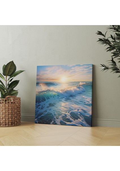 Deniz Manzaralı Cam Tablo - Modern Tasarım fiyatları