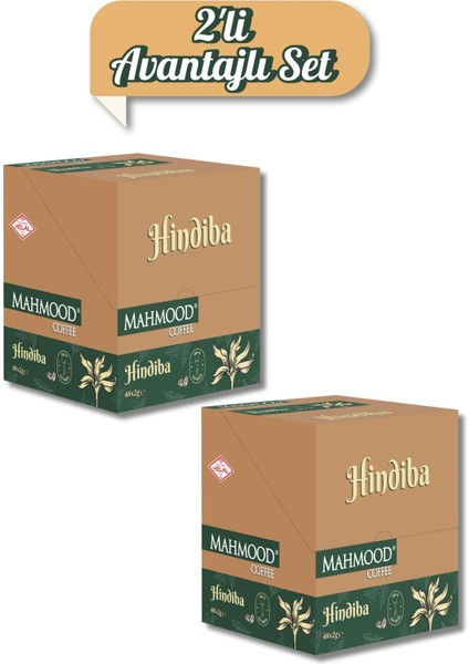 Hindiba Kahvesi 2’li Paket 2g x 48 Stick | %60 Hindiba %40 Kahve