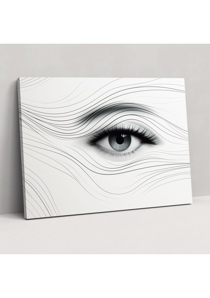 Hipnoz Duvar Dekoru - Enerji Dalgaları Kanvas Duvar Sanatı